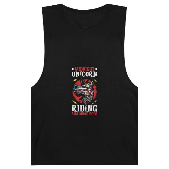 Dark Unicorn Horror Unicorn Midnight Unicorn Dark Barnard Tanks