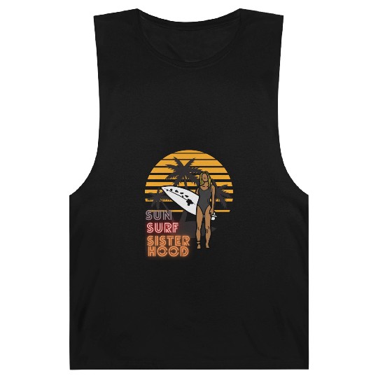 Sun, Surf, Sisterhood Barnard Tanks