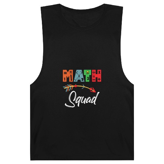 Math Squad Math Teacher Appreciation Barnard Tanks