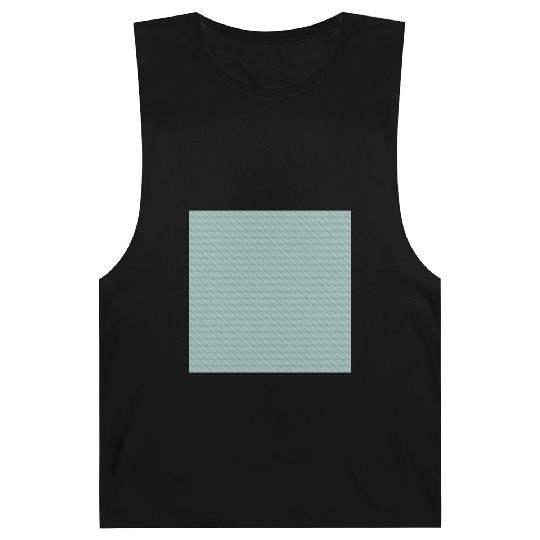 Teal Minimal Texture Barnard Tanks