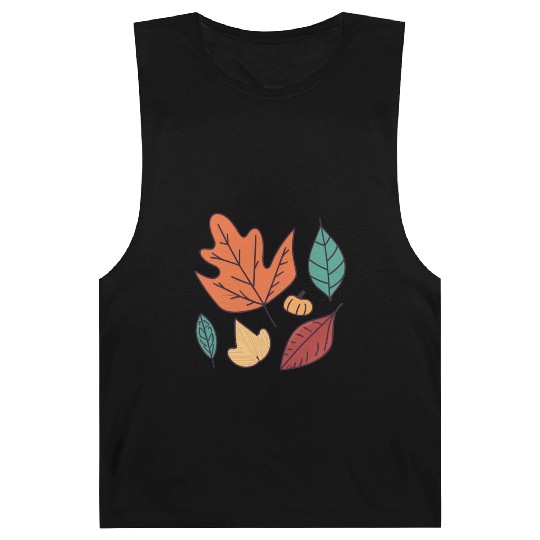 Fall Leaves Embrace the Beauty of Autumn Barnard Tanks
