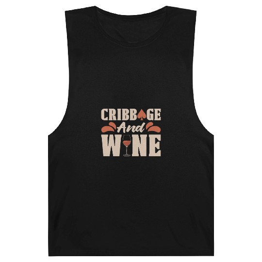 Cribbage And Wine Loves Board Game Card Game Crib Barnard Tanks