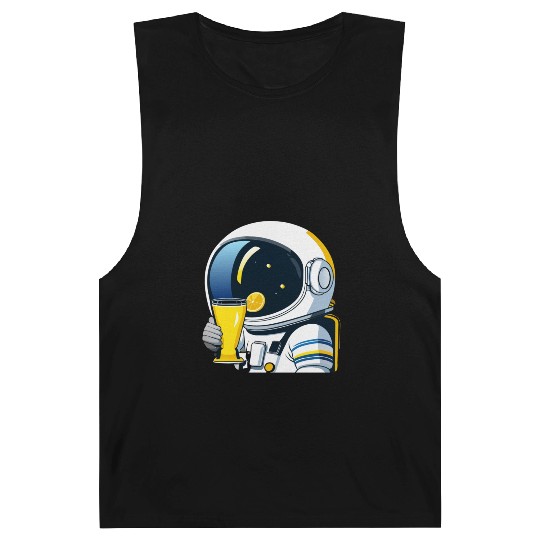 astronaut drinks lemon tea Barnard Tanks