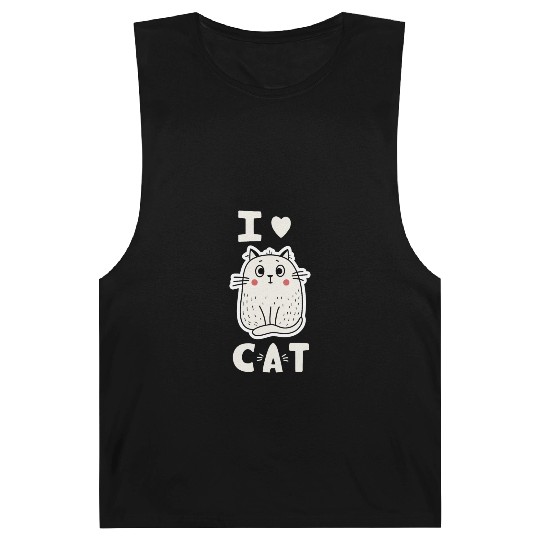 I love cats Barnard Tanks