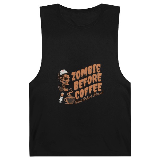 Zombie nurse when not caffeinated: Graveyard shift Barnard Tanks