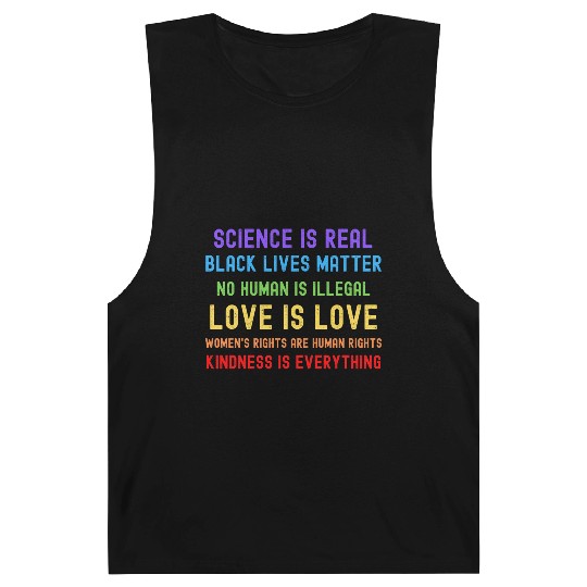 Science Is Real Black Lives Matter Barnard Tanks