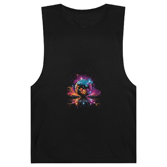 Disco Ball Party Barnard Tanks