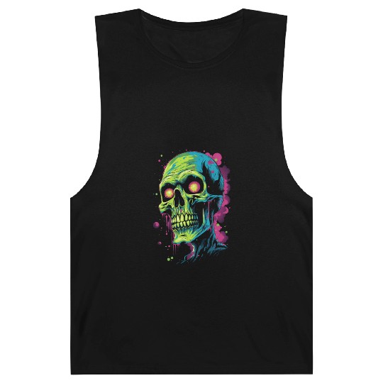 Neon Zombie Barnard Tanks