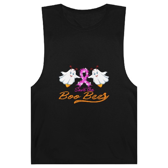 Fun Boobs Save The Boo Bees Breast Cancer Barnard Tanks