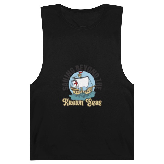 Sailing Beyond The Known Seas Columbus Day Barnard Tanks