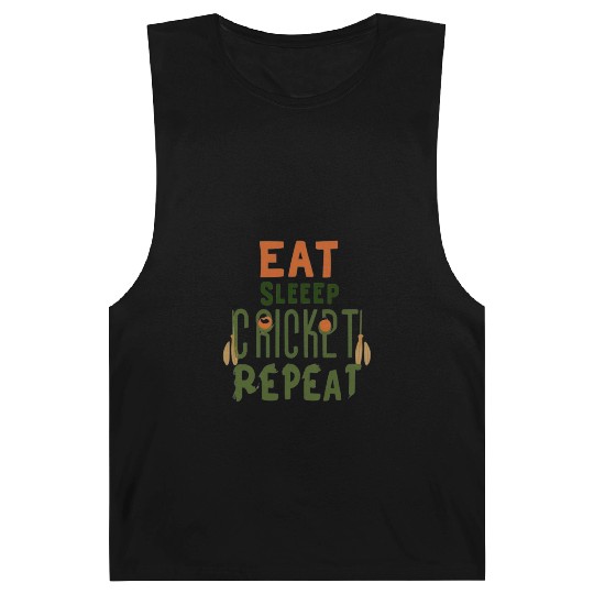 Eat Sleep Cricket Repeat: The Cricket Lover's Barnard Tanks