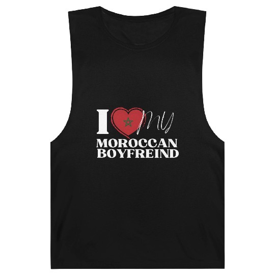 I Love My Moroccan Boyfriend Multi Nationality Barnard Tanks