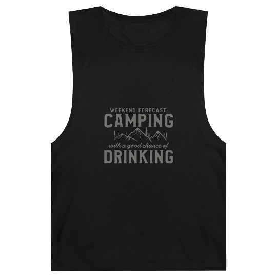 Weekend Forecast Camping Lover Campfire Adventure Barnard Tanks