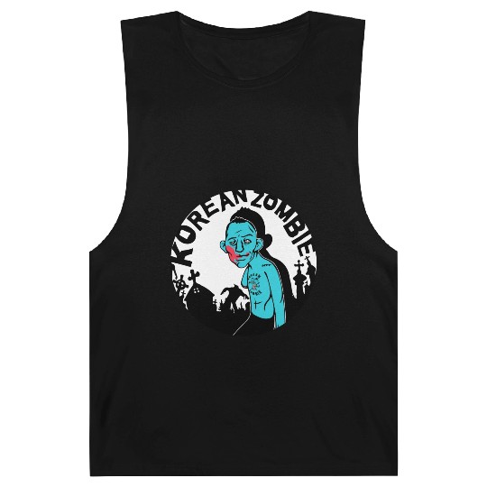 Korean Zombie - Design de Combattant Coréen MMA Barnard Tanks