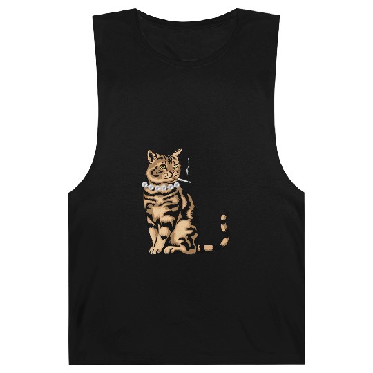 Cat Smoking Barnard Tanks