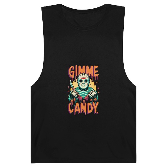 Halloween Gimme Candy Spooky Season Barnard Tanks