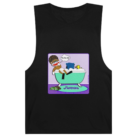 Jumau the Sock Monkey Barnard Tanks