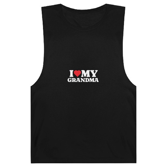 I Love My Grandma Barnard Tanks
