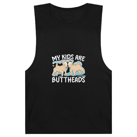 Goat Lover Kid Ranch Wool Farm Animal Farming Barnard Tanks
