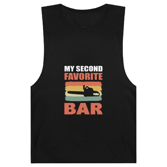 Funny Chainsaw Logger Barnard Tanks