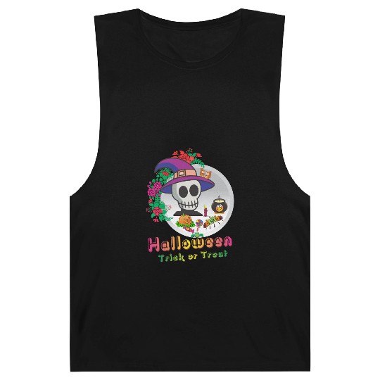 Halloween Trick or Treat Barnard Tanks