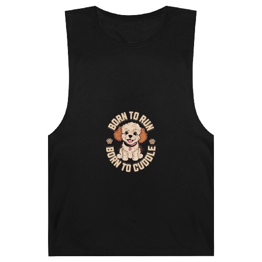 Born to Run Born to Cuddle Barnard Tanks
