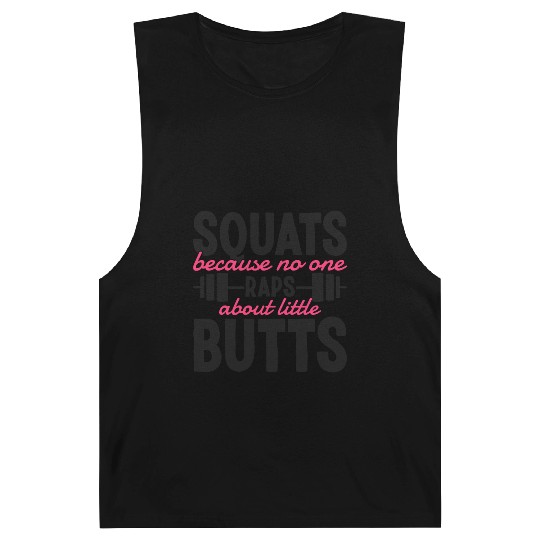 Funny Squat Work Out Gym Weight Training Leg Day Barnard Tanks