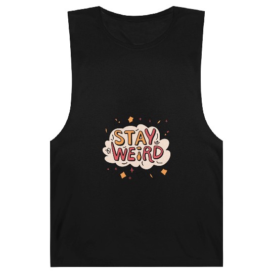 Stay Weird Barnard Tanks