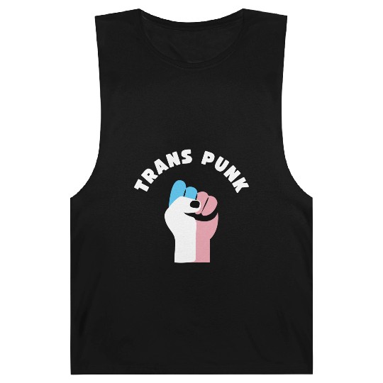 Trans Punk Transgender Pride Barnard Tanks
