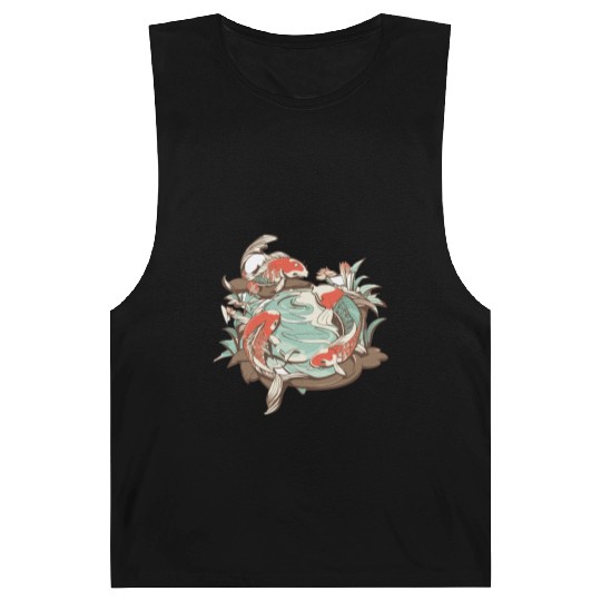 Tranquil Oasis: Koi Pond Serenity Barnard Tanks