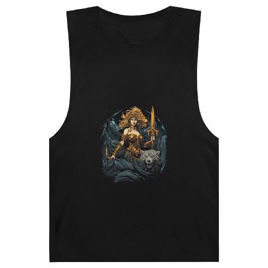 Aphrodite's Athletic Elegance Barnard Tanks