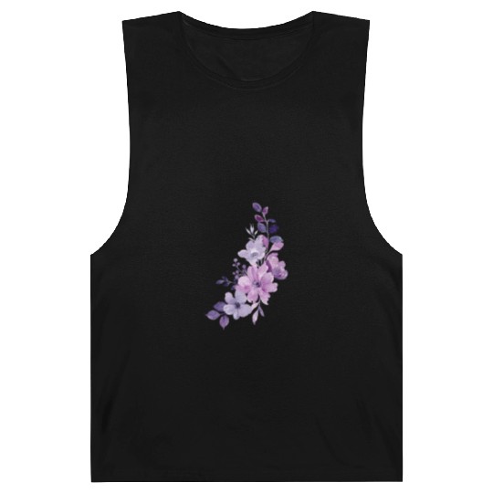 Lavender beautyfull desing Barnard Tanks for girl