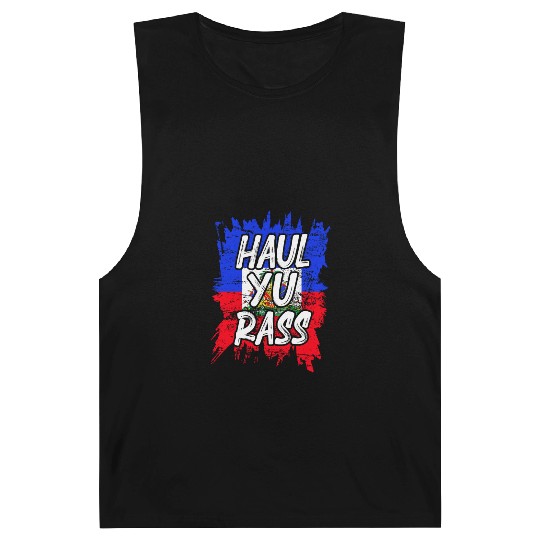 Creole Magic Afro Pride Kriol Haiti Flag Haitian Barnard Tanks