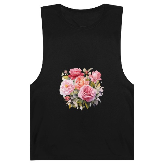 Nature's Artistic Elegance English Rose Tapestry Barnard Tanks