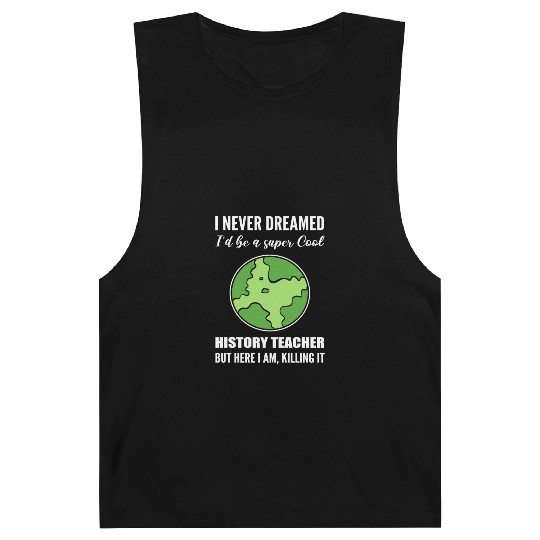 Cool History Teacher Novelist Gift Barnard Tanks