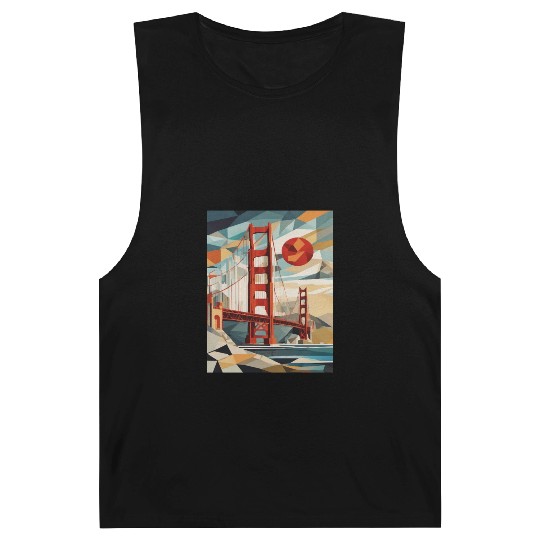 Golden Gate Bridge California Barnard Tanks, Golden Gate