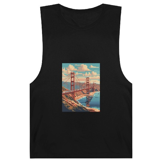 Golden Gate Bridge California Barnard Tanks Barnard Tanks, Golden