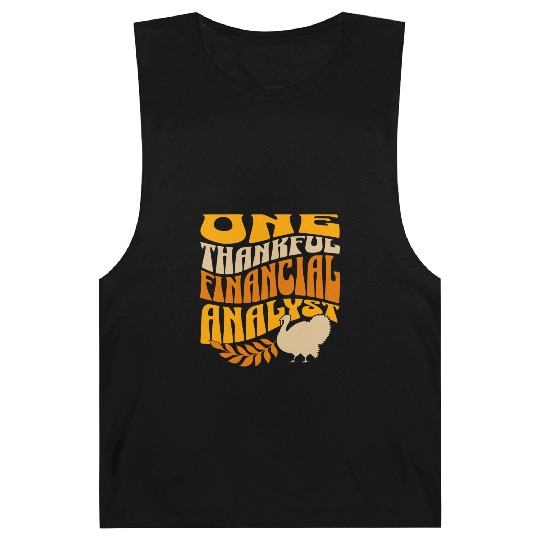 One Thankful Financial Analyst | Thanksgiving Barnard Tanks