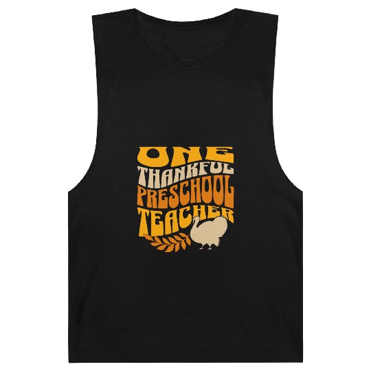 One Thankful Preschool Teacher | Thanksgiving Barnard Tanks