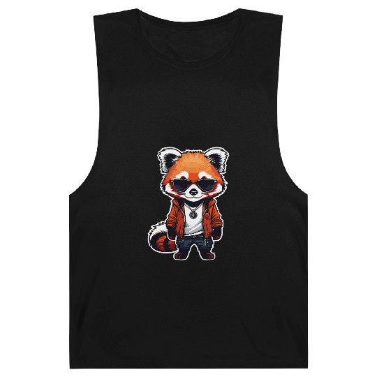 Chibi Red Panda Barnard Tanks