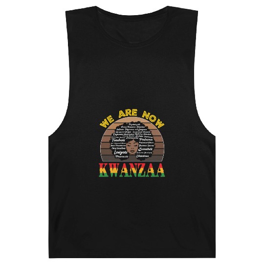 Celebrating All Passions with Kwanzaa Pride Barnard Tanks