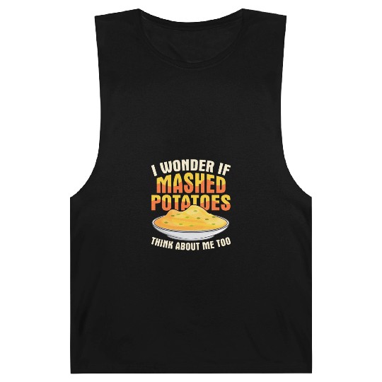 I Wonder If Mashed Potatoes Thanksgiving Food Barnard Tanks