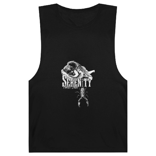 Serenity Amidst Chaos Angel Scorpion Streetwear Barnard Tanks