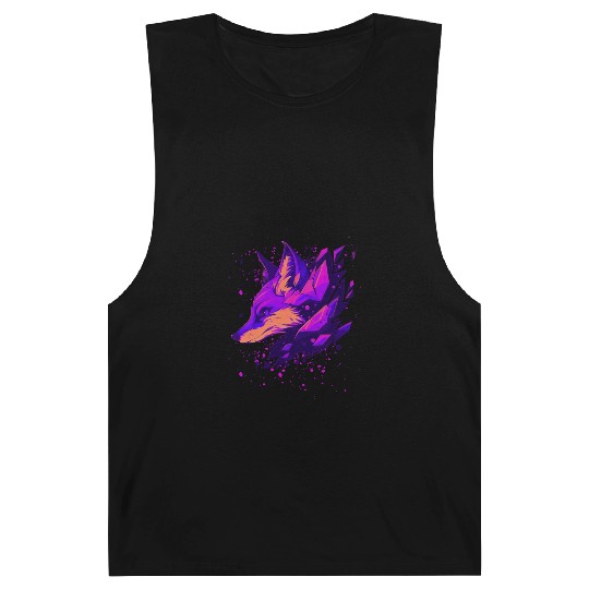 Vibrant Fantasy Fox Barnard Tanks