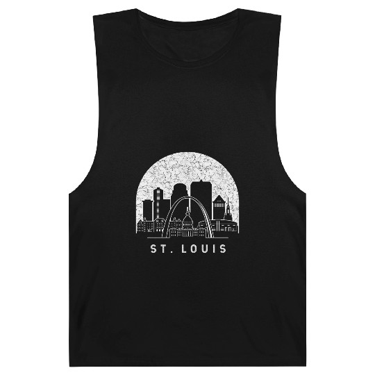 St. Louis Missouri Skyline Barnard Tanks