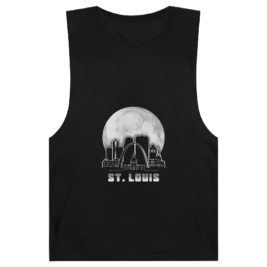 St. Louis Missouri Full Moon Barnard Tanks