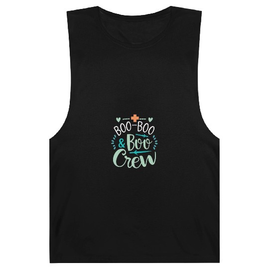 Boo Boo Crew Ghost Halloweent-chirt Barnard Tanks