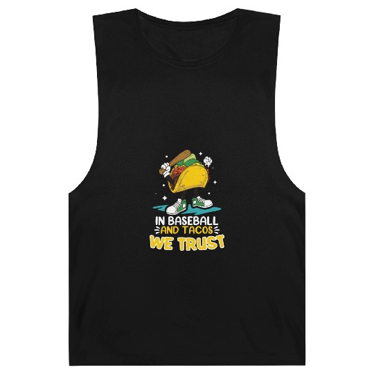 Taco Mexican Food Baseball Card Baseball Player Barnard Tanks