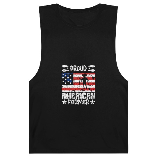 Proud american farmer quote Barnard Tanks