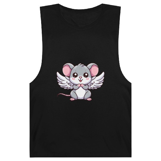 Mouse Angel Wings Barnard Tanks